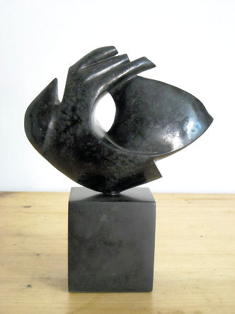 2008 - Uccello nero - Diavas cm 14x11x5