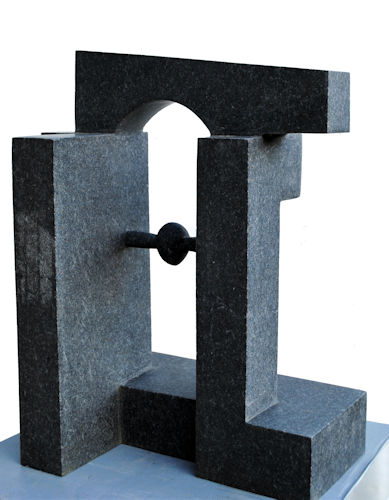 2014 - La Porta di Nettuno - Granito nero cm 63x50.5x32